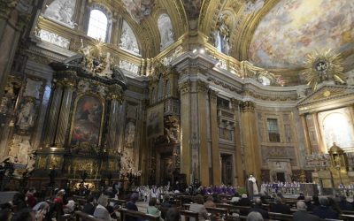 Папа Франциск отпраздновал юбилей канонизации св. Игнатия вместе с собратьями по ордену