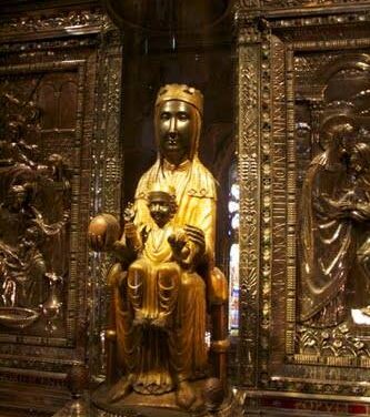 Пресвятая Дева Мария Монтсерратская  и Св. Игнатий Лойола