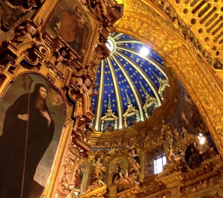 Папа Франциск посетил иезуитскую церковь в г.Кито