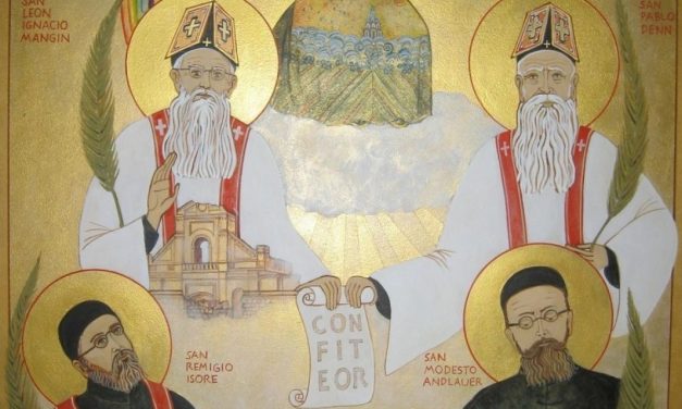 Святой Леон Манжен и сподвижники — в руках у «боксеров»