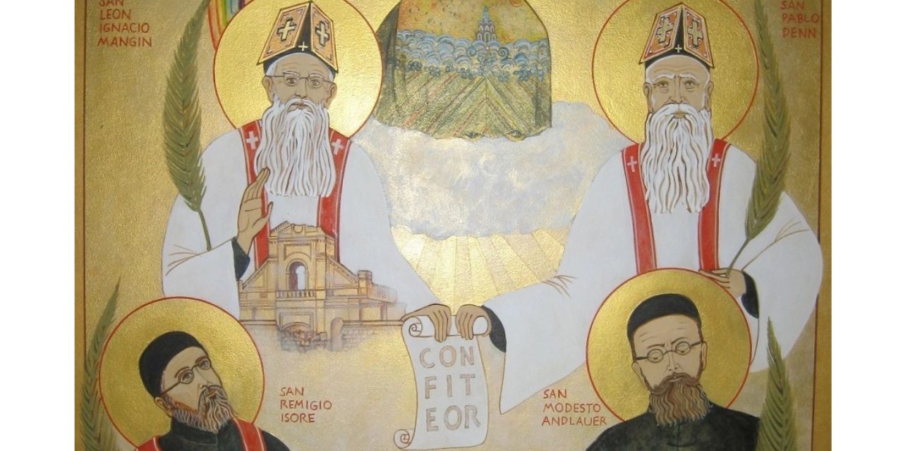 Святой Леон Манжен и сподвижники — в руках у «боксеров»