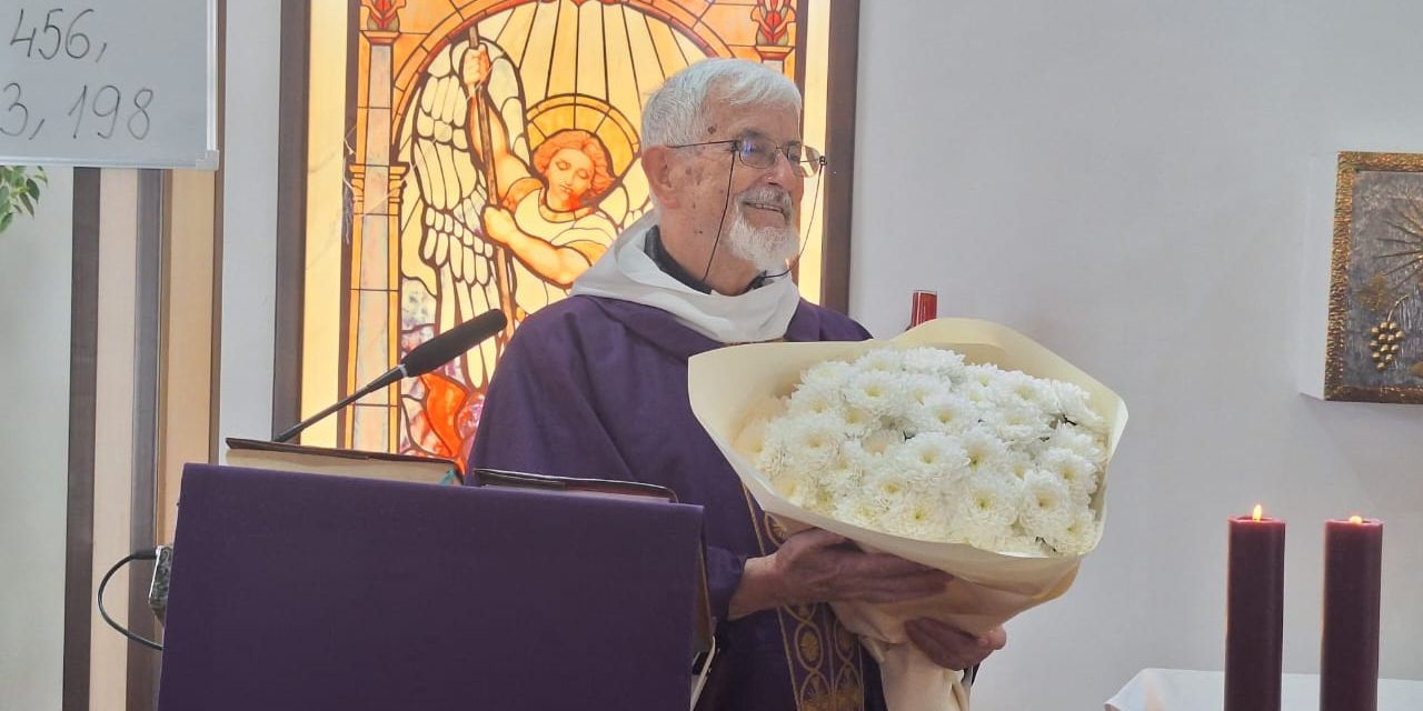 50-летие священнического рукоположения отца Янеза Михельчича SJ